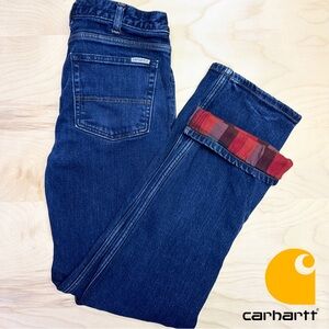 Women’s Carhartt Flannel Lined Jeans